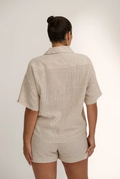 Kat The Label Arlo Short Sleeve Shirt | Camis