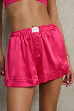 Kat The Label Baxter Boxer Hot Pink | Shorts