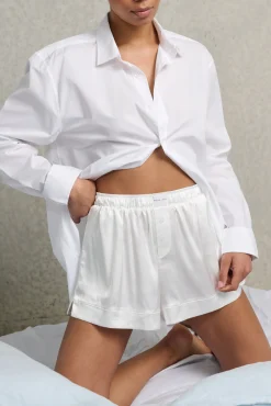 Kat The Label Baxter Boxer Ivory | Shorts