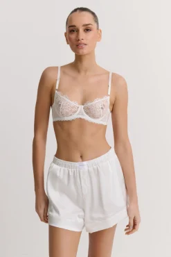 Kat The Label Baxter Boxer Ivory | Shorts