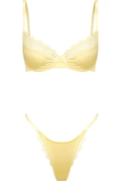 Kat The Label Bowie Thong Set | Underwire Sets