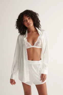 Kat The Label Celine Short Ivory | Shorts