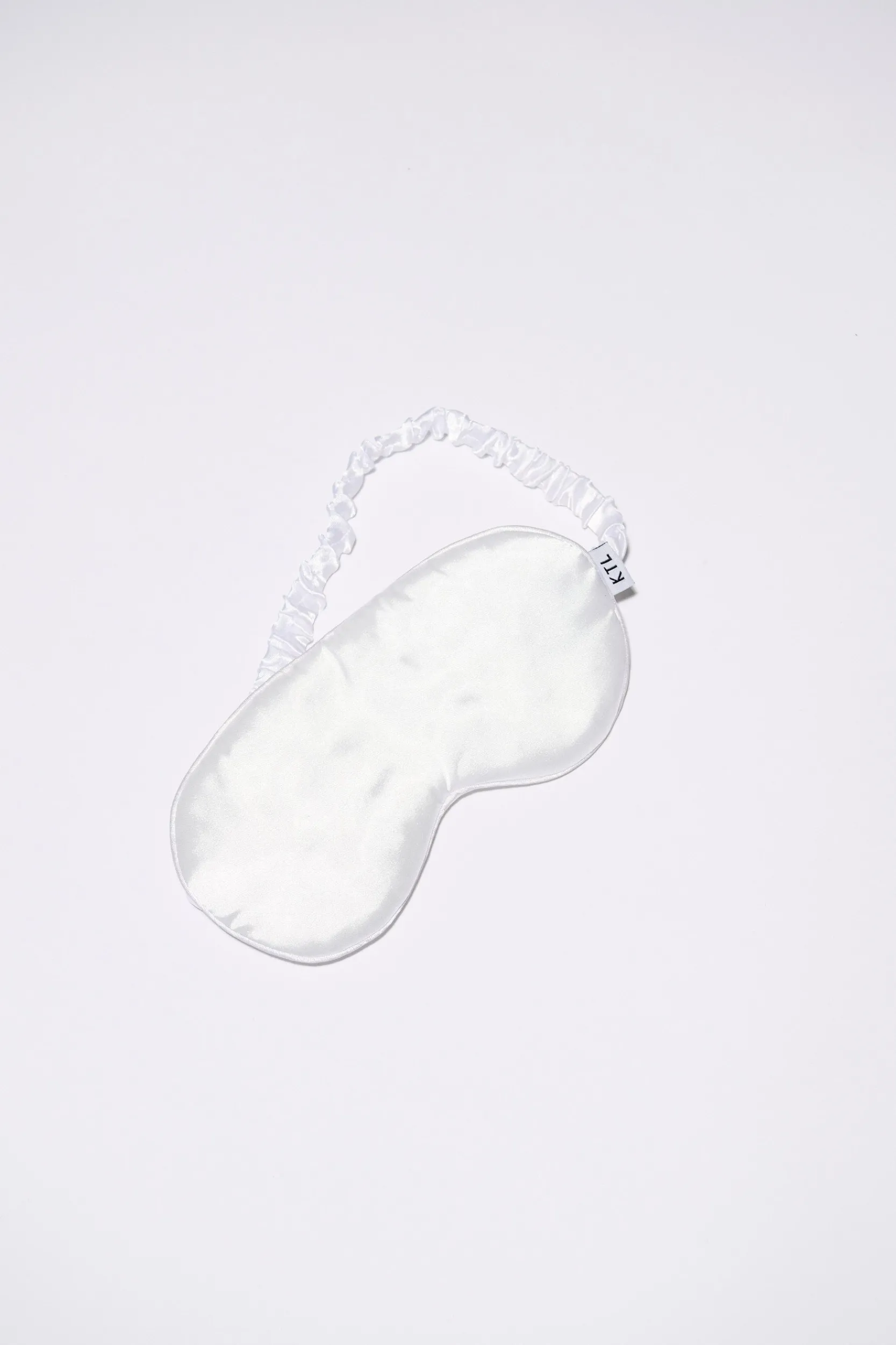 Kat The Label Daphne Satin Sleep Mask White | Gifts | Bridal Accessories