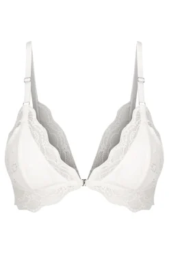 Kat The Label Ella Bralette White | Bralettes