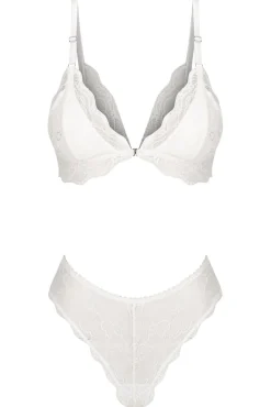 Kat The Label Ella Set White | Bralette Sets