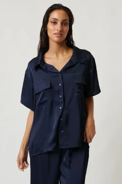Kat The Label Gracie Pant Ink | Shorts