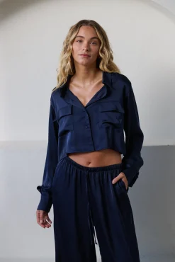 Kat The Label Gracie Shirt Ink | Camis
