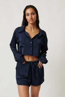Kat The Label Gracie Shirt Ink | Camis