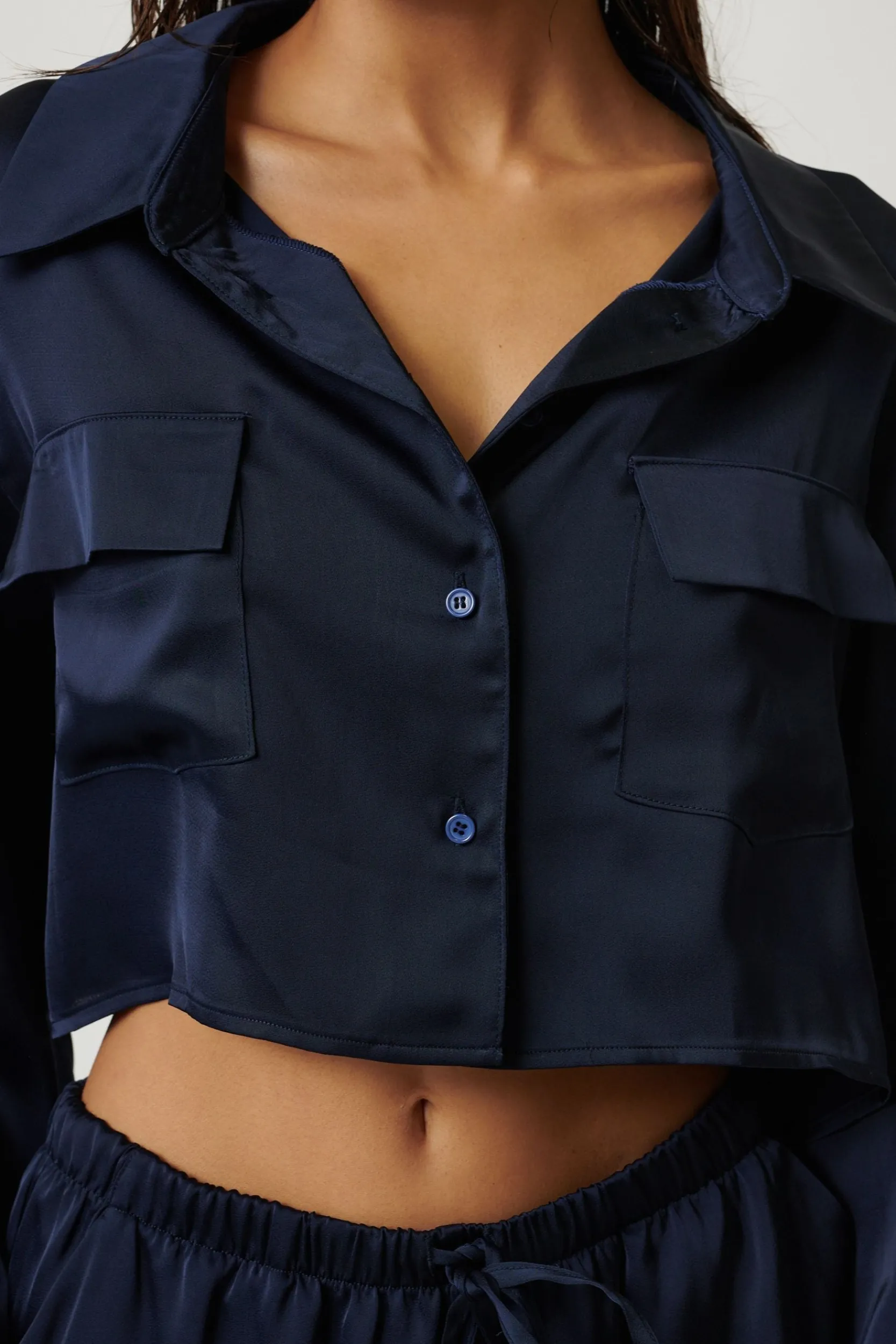 Kat The Label Gracie Shirt Ink | Camis