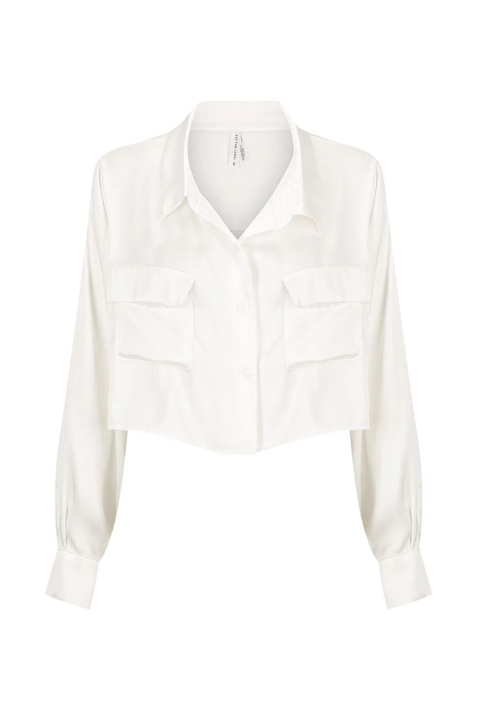 Kat The Label Gracie Shirt Ivory | Camis