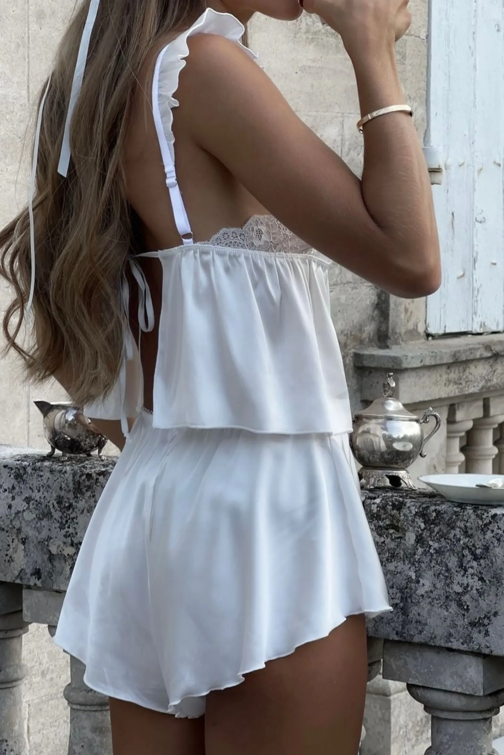 Kat The Label Hanna Short Snow | Shorts
