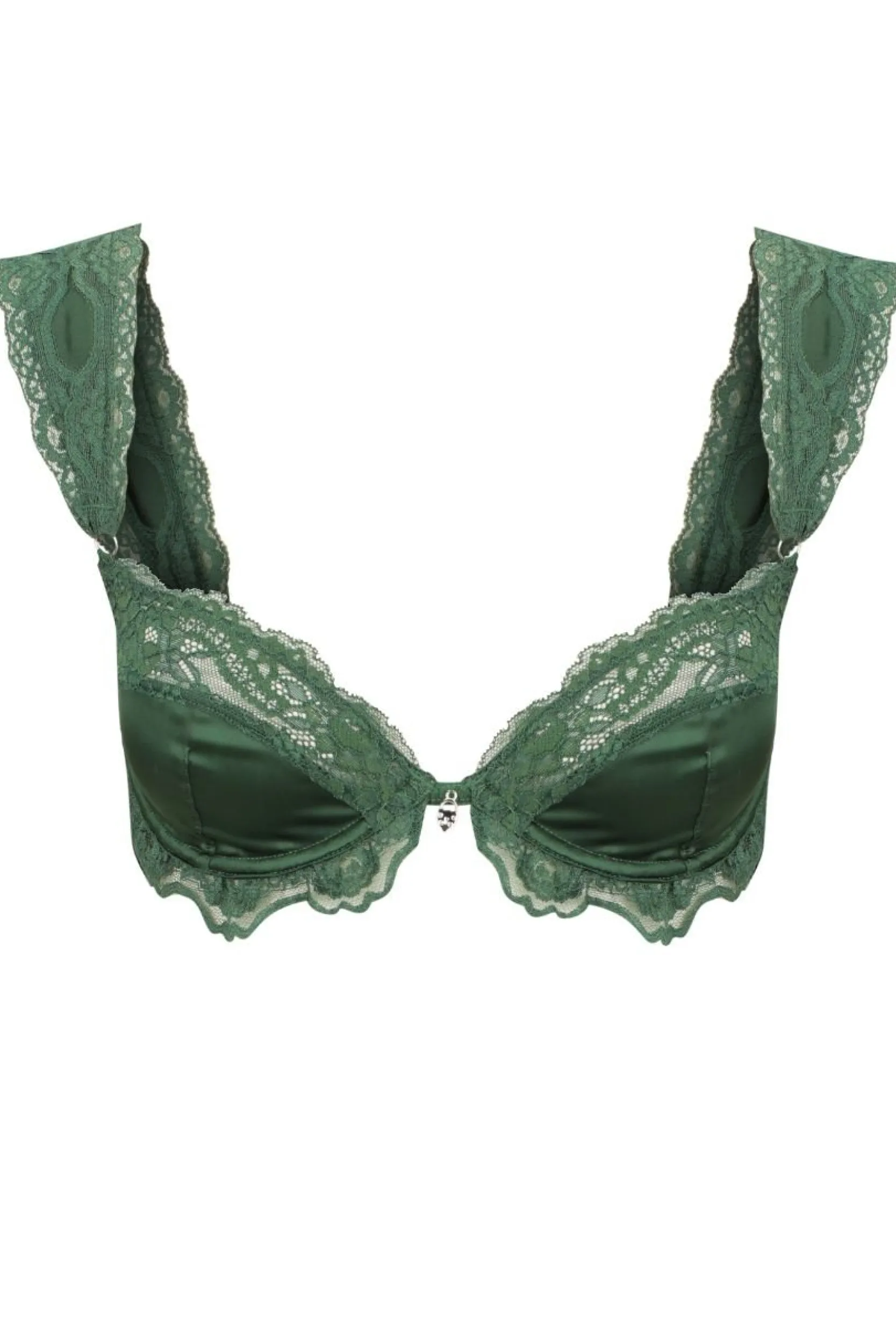 Kat The Label Hanna Underwire Forest Green | Underwire Bras | Underwire Sets