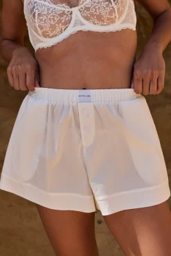 Kat The Label Henry Boxer Ivory | Accessories | Swim