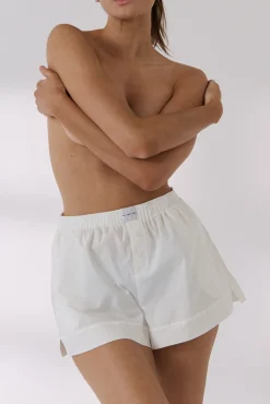 Kat The Label Henry Boxer Ivory | Accessories | Swim