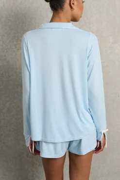 Kat The Label Hugo Shirt Sky | Camis