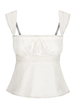 Kat The Label Isabelle Camisole Ivory | Camis