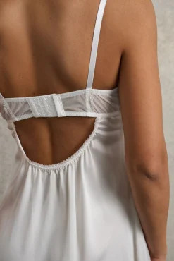 Kat The Label Isabelle Slip Ivory | Slips | Slips