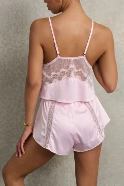 Kat The Label Lucille Set Flamingo Pink | Sleep Sets