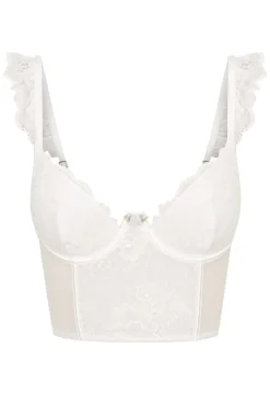 Kat The Label Nadia Bustier White | Bustiers