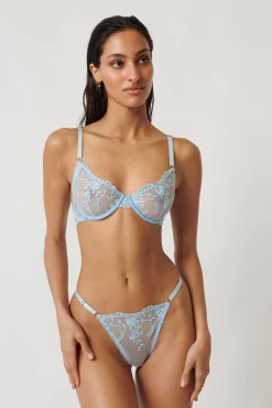 Kat The Label Nicolette Thong Set Cornflower | Something Blue | Underwire Sets
