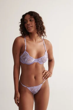 Kat The Label Nicolette Thong Set | Underwire Sets