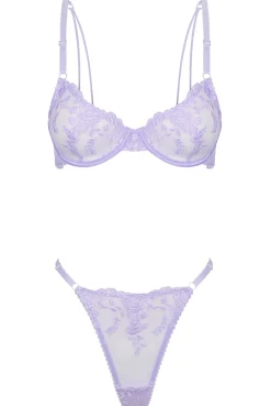 Kat The Label Nicolette Thong Set | Underwire Sets