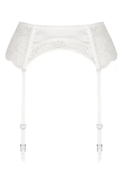 Kat The Label Nikki Garter Belt Ivory | Gifts | Lingerie
