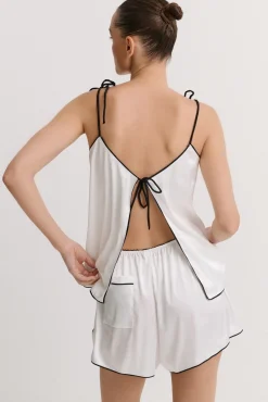 Kat The Label Piper Camisole Ivory | Camis
