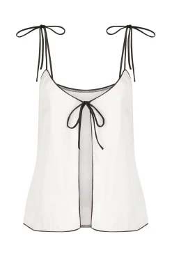 Kat The Label Piper Camisole Ivory | Camis