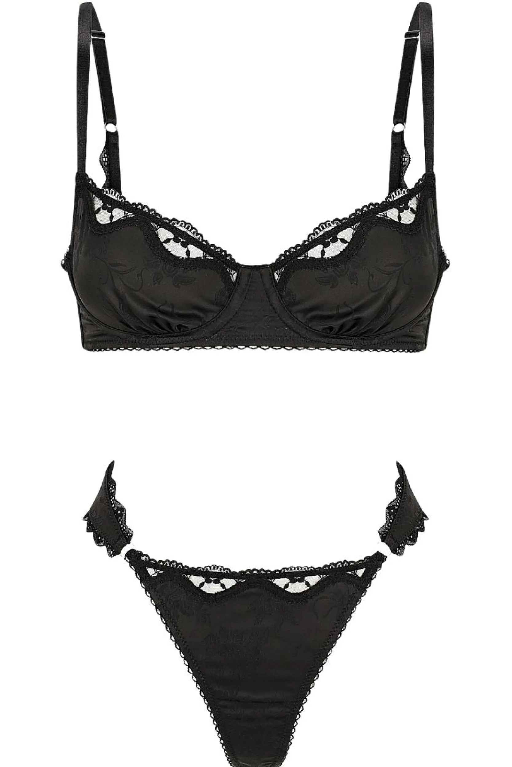 Kat The Label Priscilla Set Jacquard | Underwire Sets