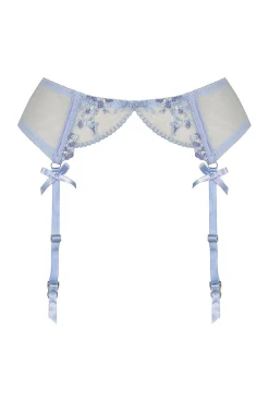 Kat The Label Sofia Garter Belt Cornflower | Garter Belts