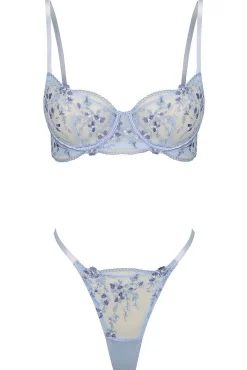 Kat The Label Sofia Set Cornflower | Something Blue | Underwire Sets