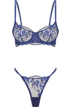 Kat The Label Sofia Set | Something Blue | Underwire Sets