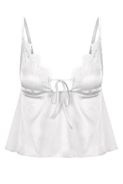 Kat The Label Sorrento Camisole Ivory | Camis