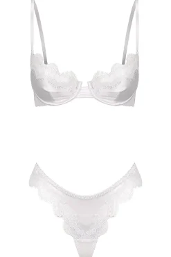 Kat The Label Sorrento Set Ivory | Lingerie | Underwire Sets
