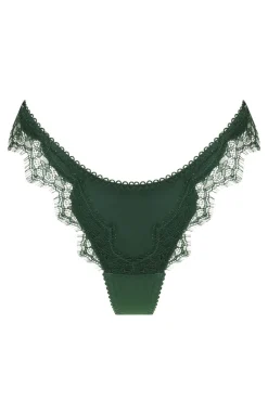 Kat The Label Sorrento Thong Forest Green | Thongs