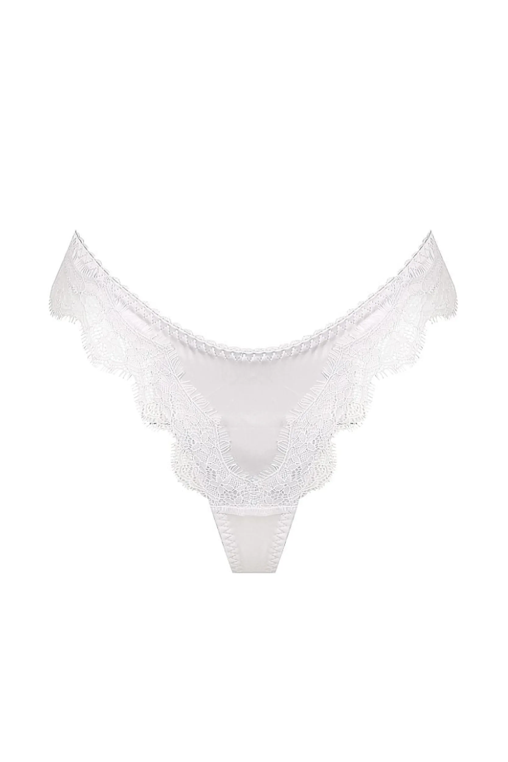Kat The Label Sorrento Thong Ivory | Lingerie | Thongs