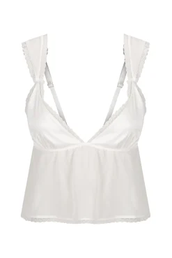 Kat The Label Tayla Camisole Ivory | Camis