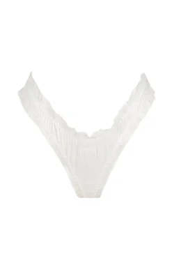 Kat The Label Yours Thong Ivory | Lingerie | Thongs